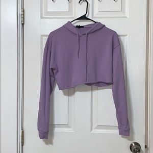 //crop hoodie//